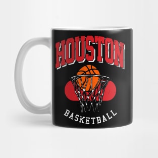 Vintage Houston Basketball 2 Mug